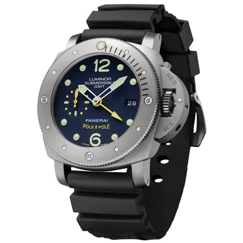 panerai submersible pole2pole|Panerai luminor 1950.